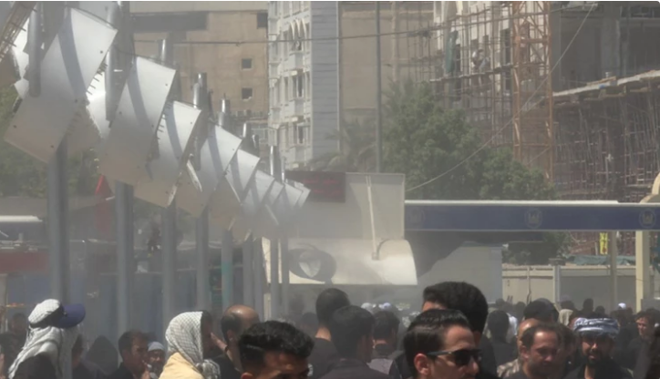 العتبة الحسينية: تطبيق نظام تبريد لخفض الحرارة 9 درجات خلال زيارة الأربعين