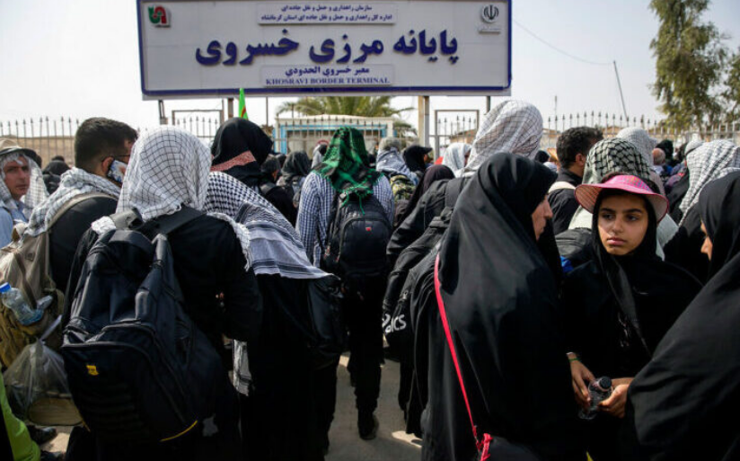 أكثر من 141 ألف زائر عبروا المنافذ الحدودية الإيرانية إلى العراق لزيارة الأربعين