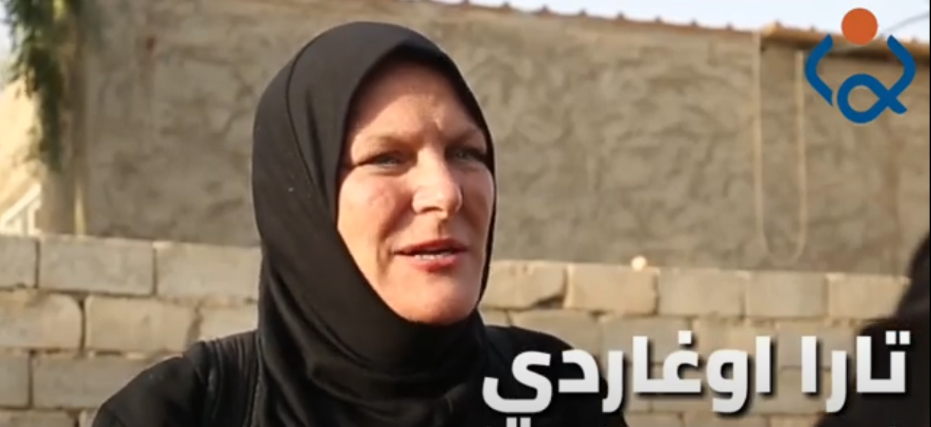 مسيحية من ايرلندا تشارك في الزيارة الاربعينية وتتحدث عن شفائها من مرض السرطان ببركة الإمام الحسين عليه السلام