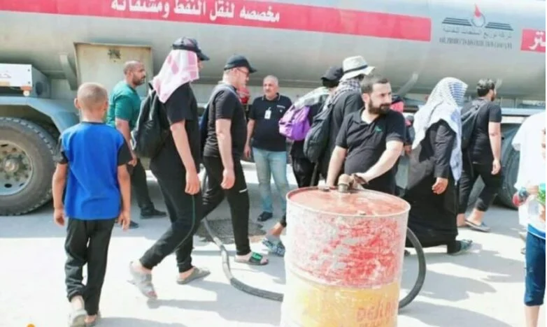 Iraq Prepares 40 Million Liters of Fuel and 600 Tons of Gas Daily for Arbaeen Pilgrims