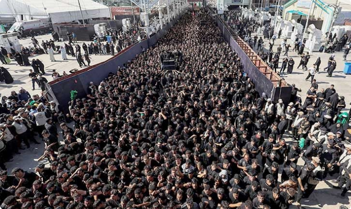 Karbala: 4 Million Foreign Pilgrims Honor Arbaeen Visit