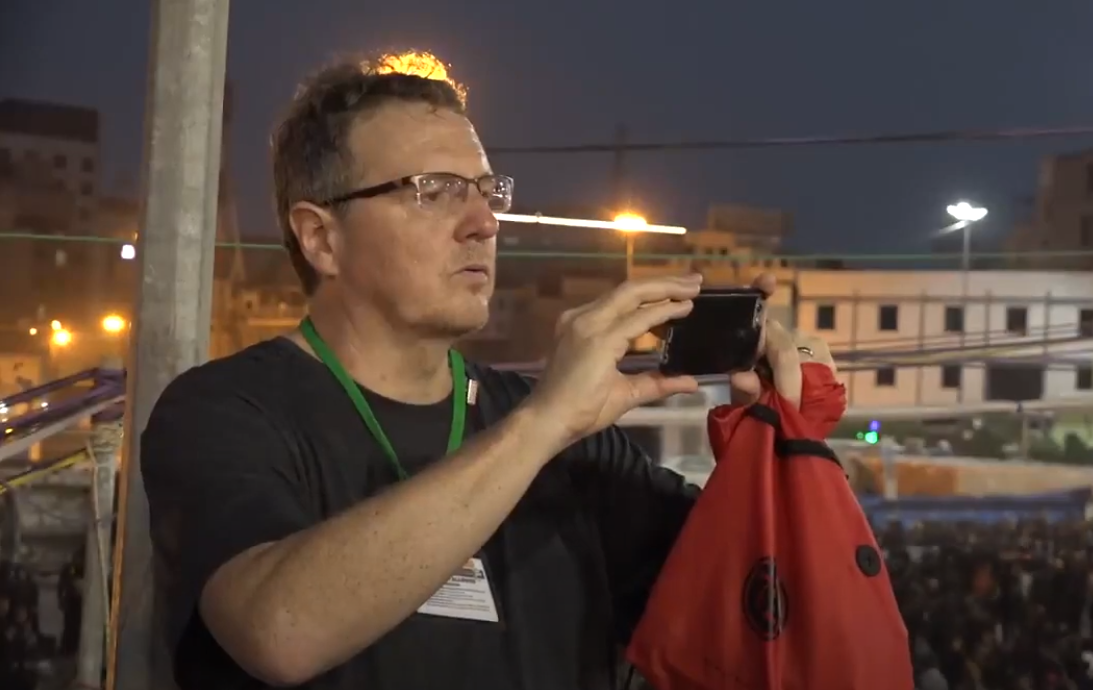 American Journalist Documents the Arbain March of Imam Hussein (A.S.)
