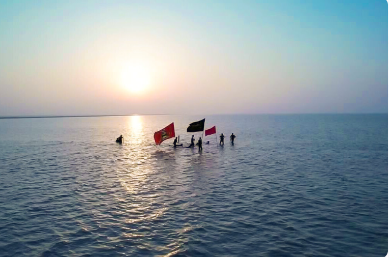 The Arbaeen Pilgrimage March Sets Off from Ras al-Bisha