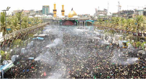 The Arbaeen Pilgrimage is a global event under the banner of Imam Hussein (peace be upon him)