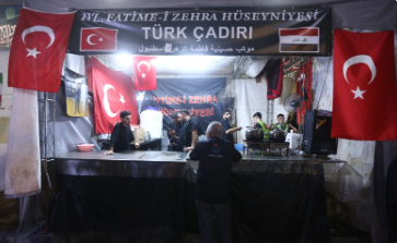 A Husseini Procession from Turkey Serves Arbaeen Pilgrims in Holy Karbala