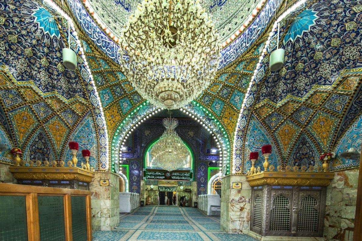 مقام المخيم الحسيني في كربلاء… رمز خيام الطف